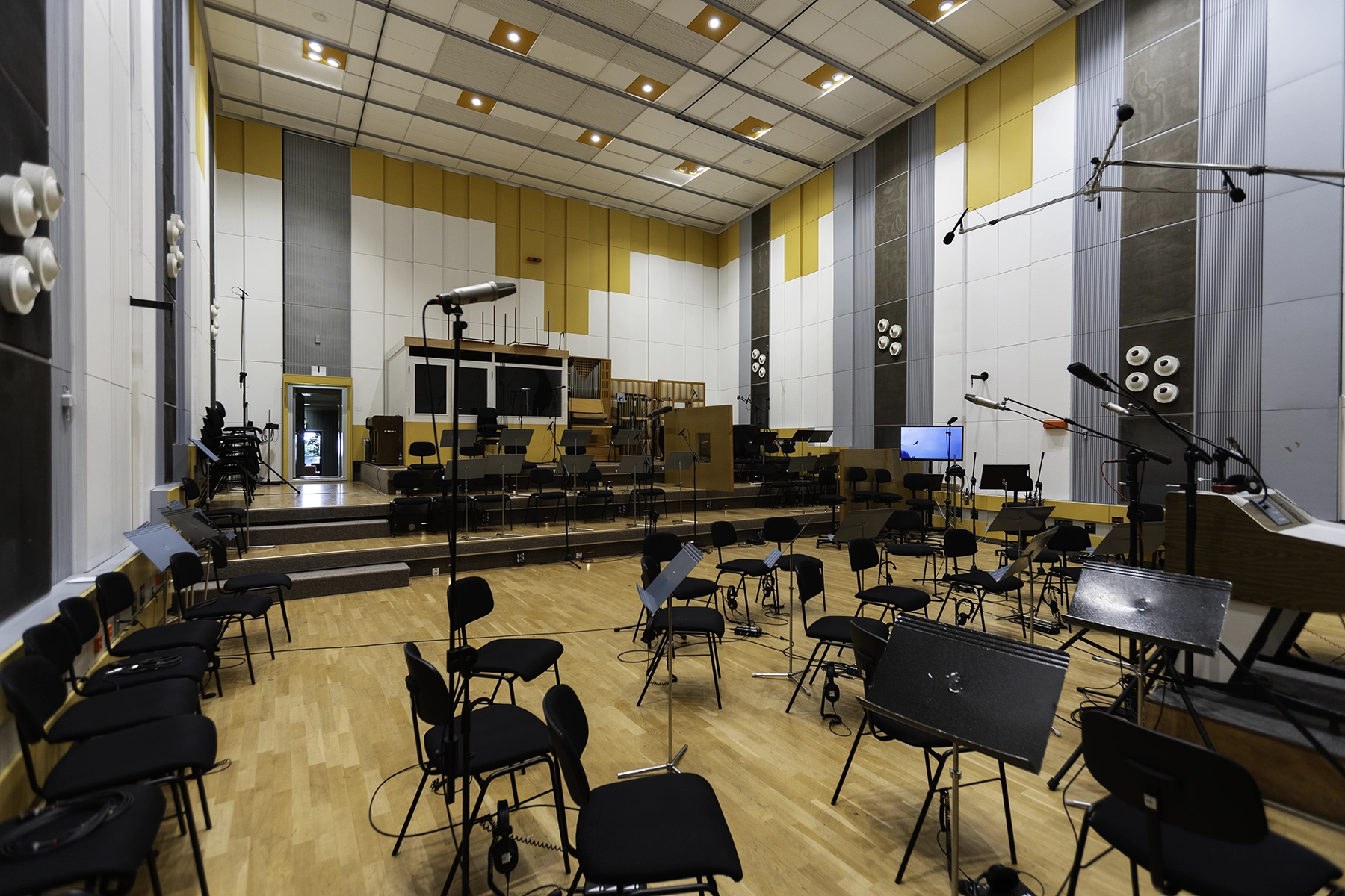 Czech TV Music Studios — Main Recording Space