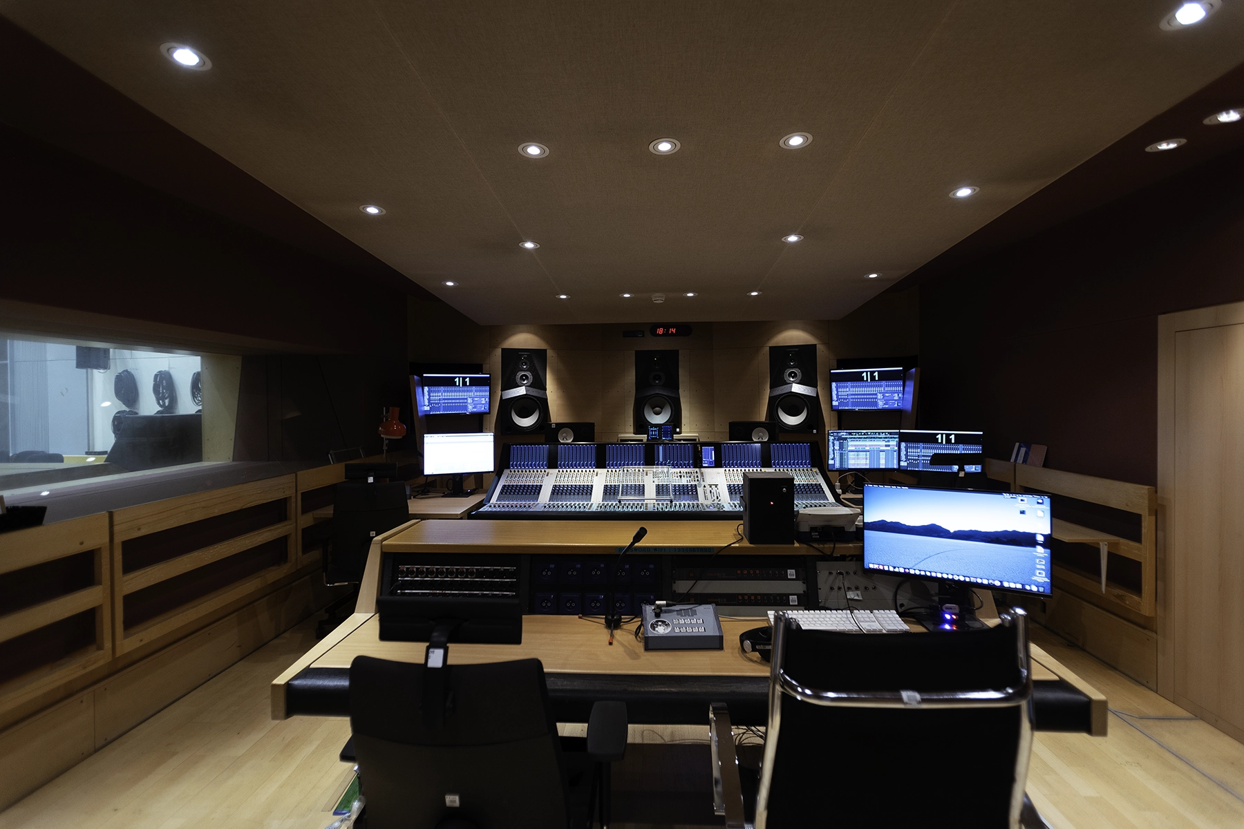 Czech TV Music Studios — Control Room