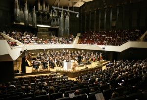 The FILMharmonic Orchestra Prague conducted by Andy Brick in Gewandhaus zu Leipzig Games Convention 2005